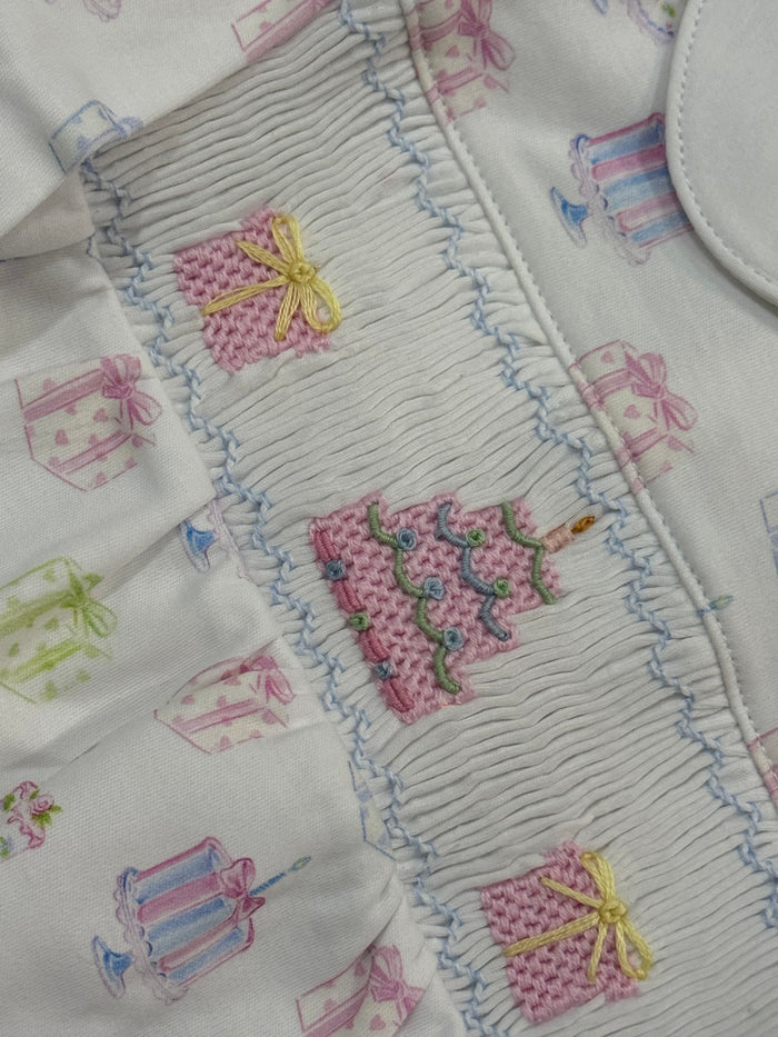 When She Wakes up She’ll be One Birthday Footie Babygrow