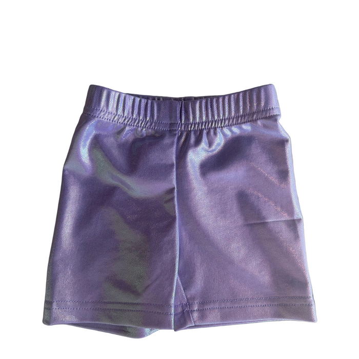 Lavender Stardust Biker Shorts