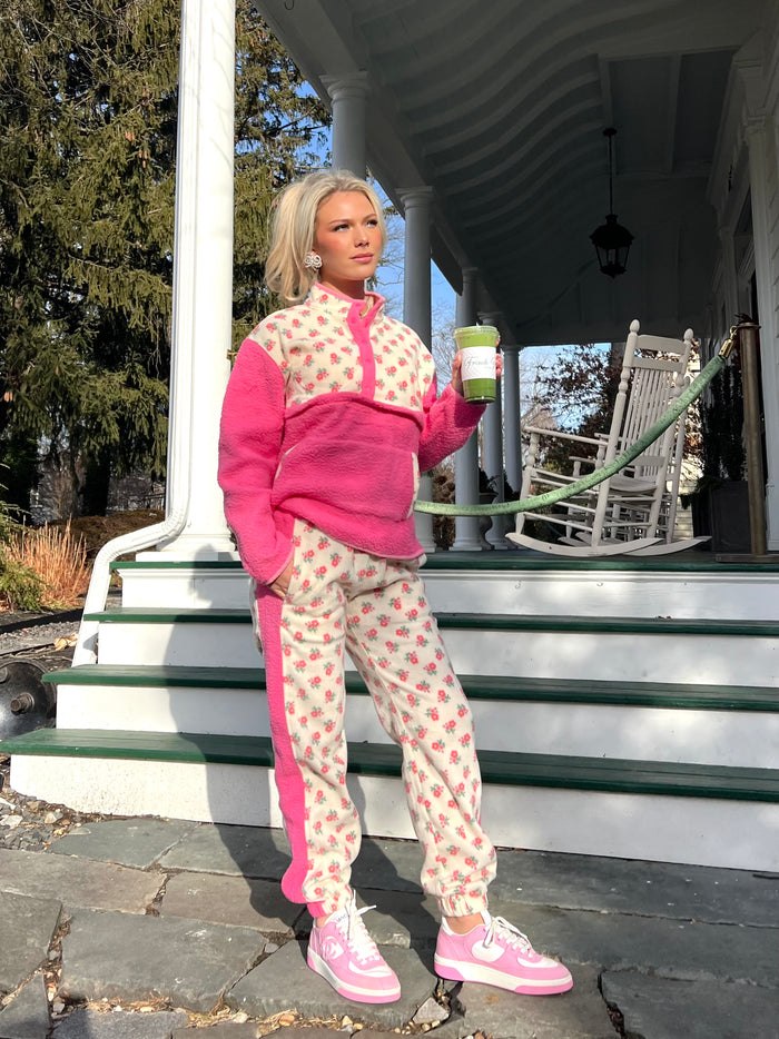 Amelia Fleece Lounge Set