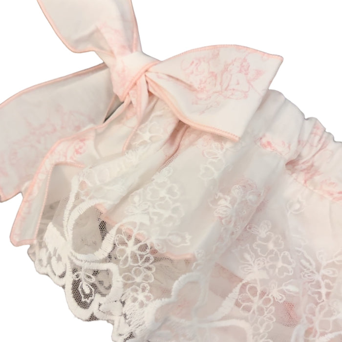 Angel Pink Toile Bloomers