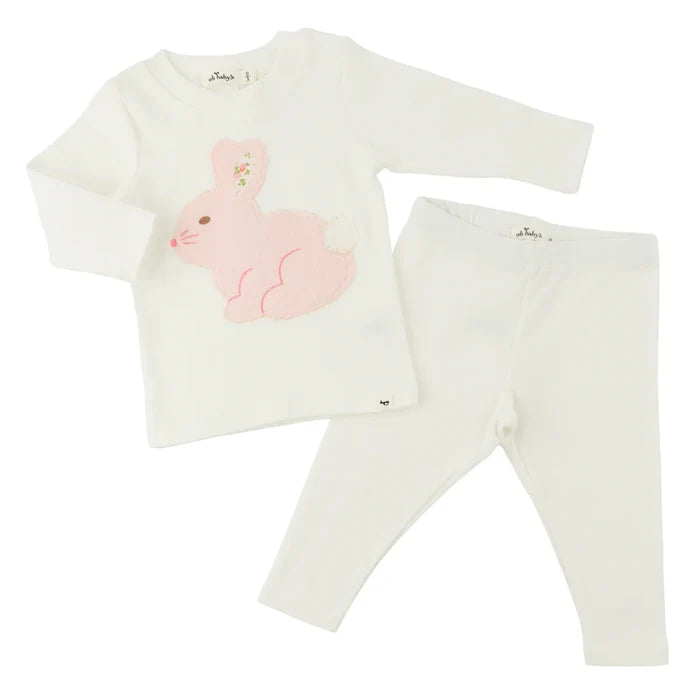 Baby Pink Bunny 2 Piece Set
