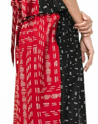 "Bambu" - Two Buttons Maxi Pants