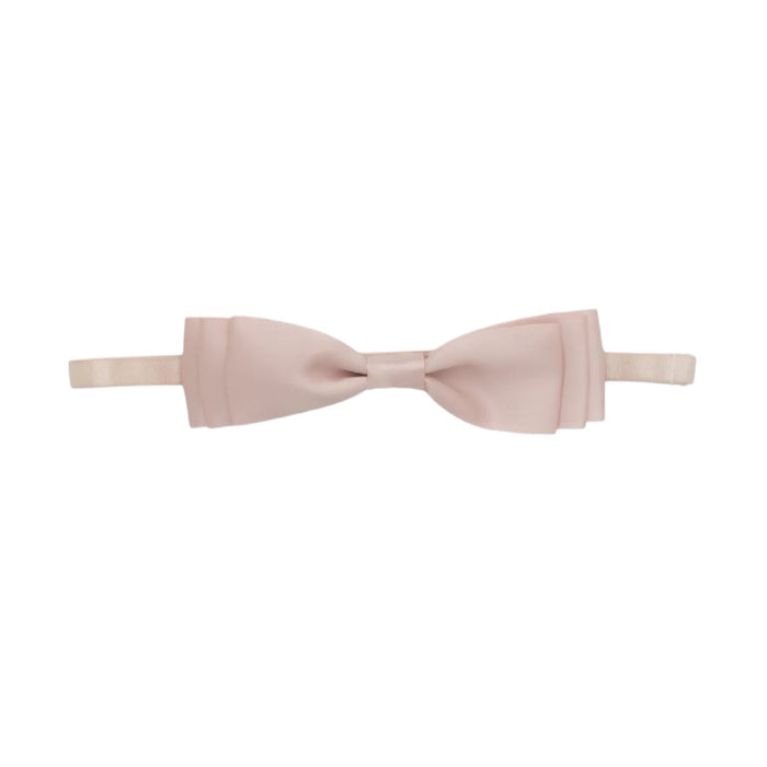 Blair Bow Vanilla Satin Headband Wrap