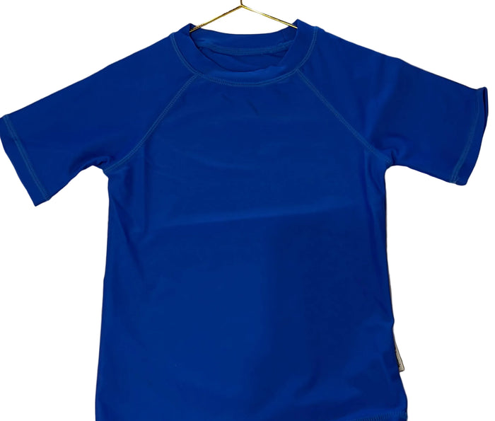 Blue Short Sleeve Rashgaurd