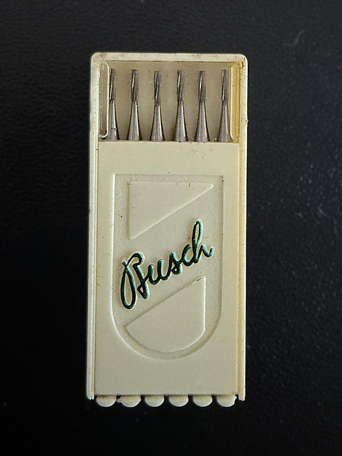 Busch Fig 15 cylindrical square burs size 1mm