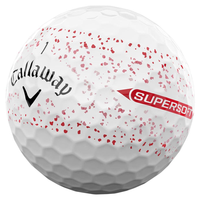 Callaway Supersoft Splatter '25 Golf Balls - Dozen