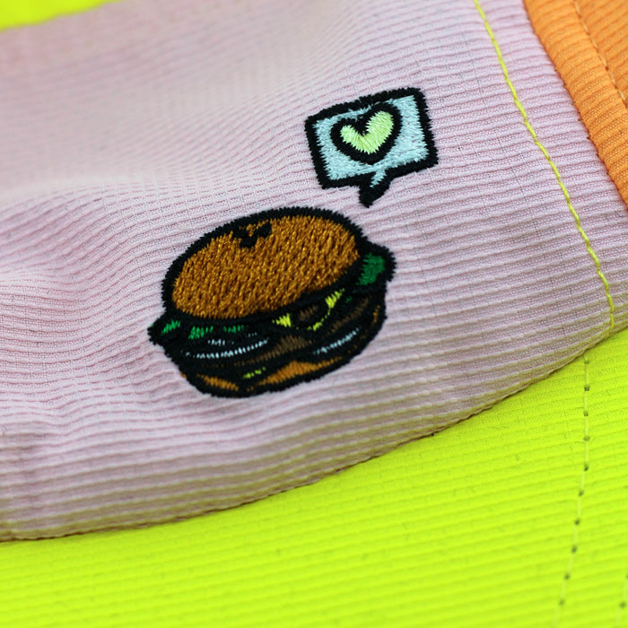 Casquette unisexe 5 Panel DBDB Pastel jaune