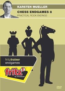 Chess Endgames 8 Practical Rook Endings - Mueller - Software DVD - Chess-House
