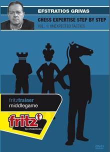 Chess Expertise Step by Step Vol. 1: Unexpected Tactics (DVD) - Grivas - Software DVD - Chess-House