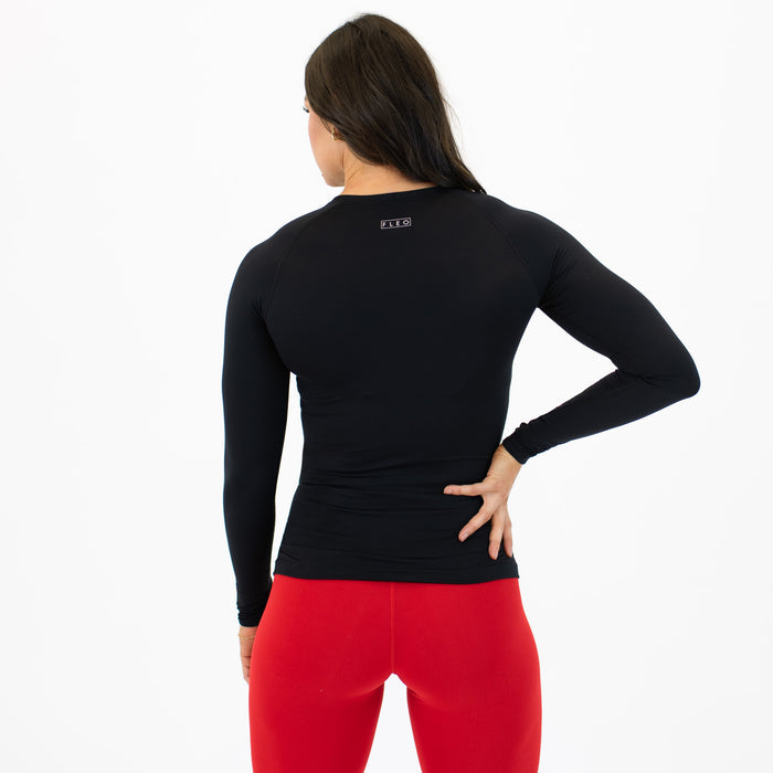 Black Evermore Full Long Sleeve by FLEO - 4
