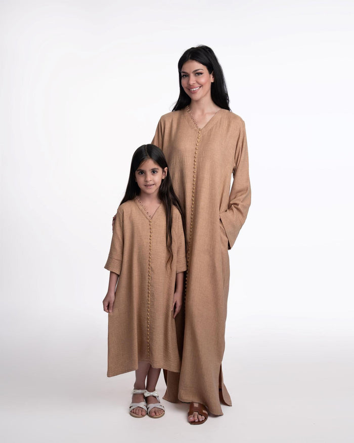 Farah Linen Kaftan Women