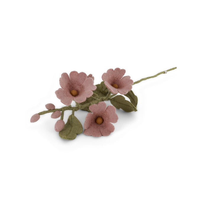 Felt Hollyhocks - Light Pink
