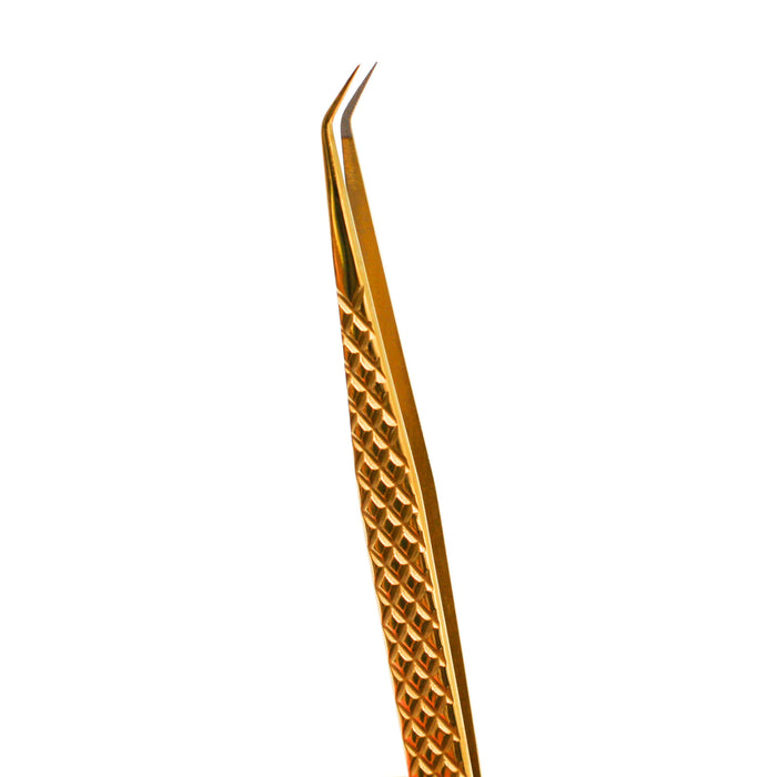 Gold Micro Fiber - MF7 - Xtra Long Skinny Tweezers