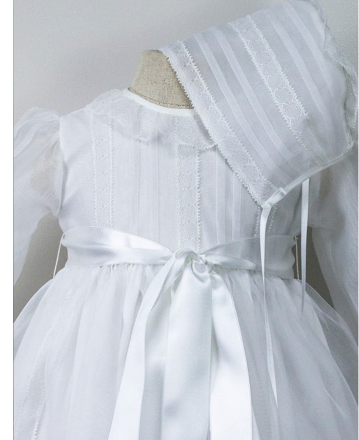 Kaia Off-White Lace 2-piece Gown