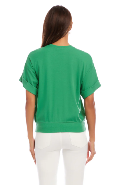 Karen Kane Clean Cut Top