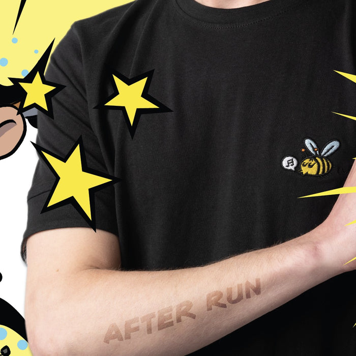 Le T-shirt unisexe After Run "Abeille"