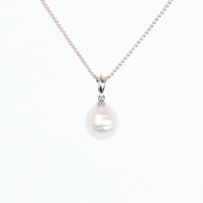 Leon Baker - Dainty Broome Baroque Pearl Pendant