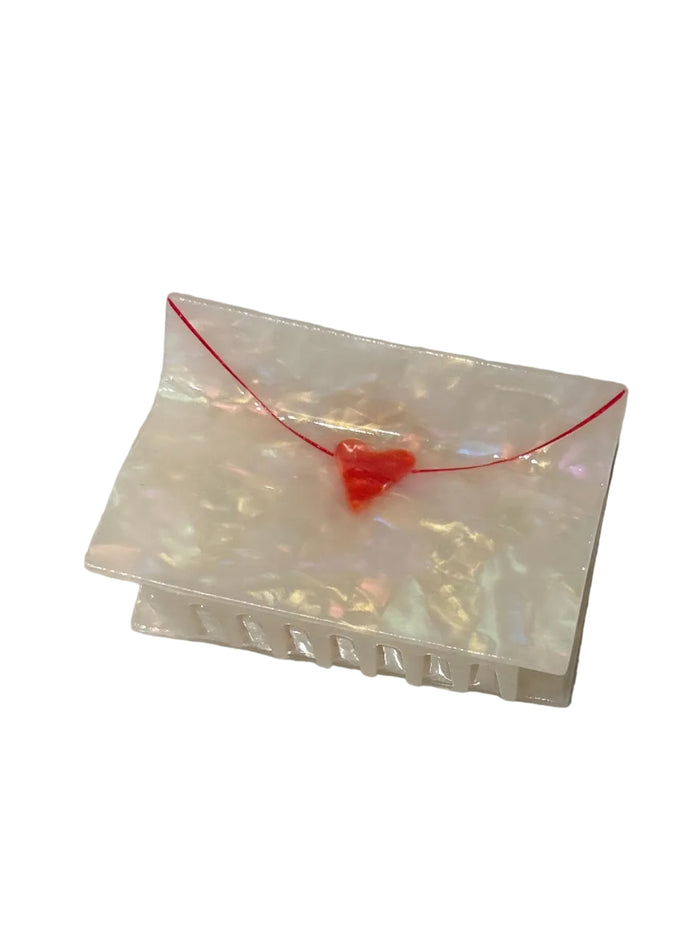Love Letters Large Claw Clip