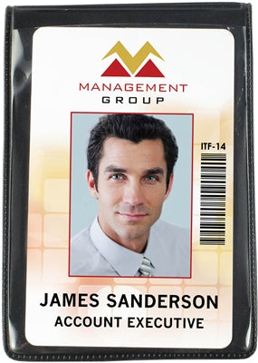 Magnetic Single Pocket Vertical Holder - Credit Card Size - 501-N, Qty = 50