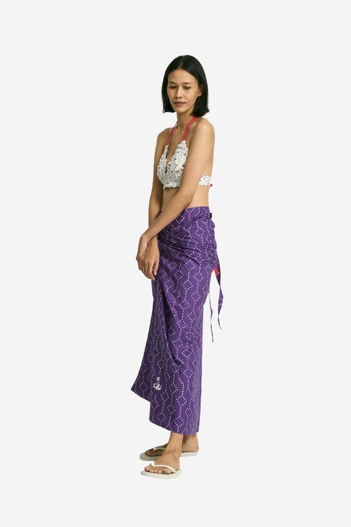 "Nitik Ayam" - Wrap Skirt