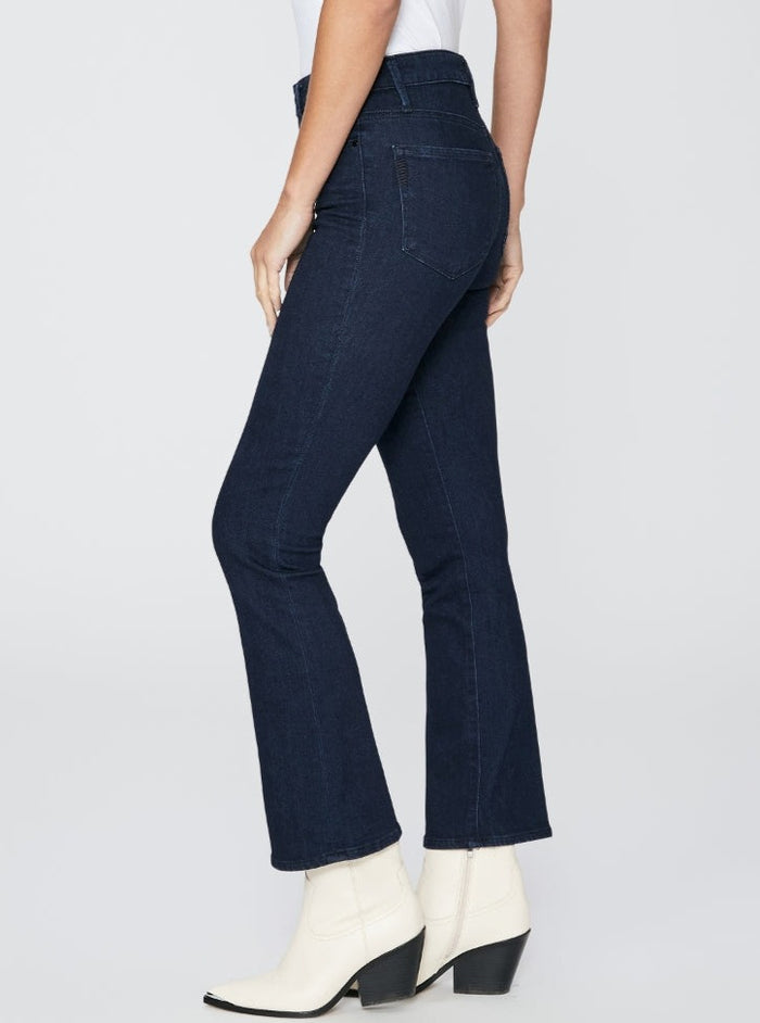 Paige Claudine High Rise Ankle Flare in Fidelity