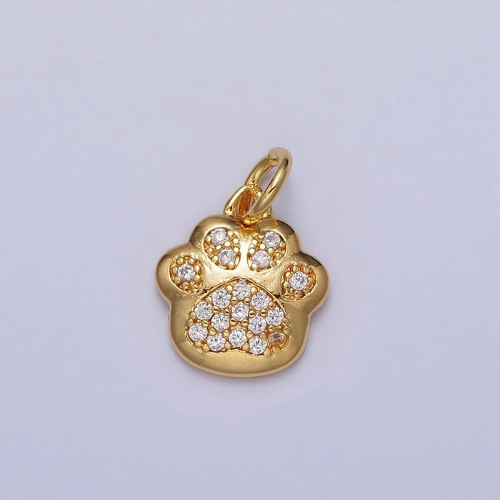 Paw Print Charm