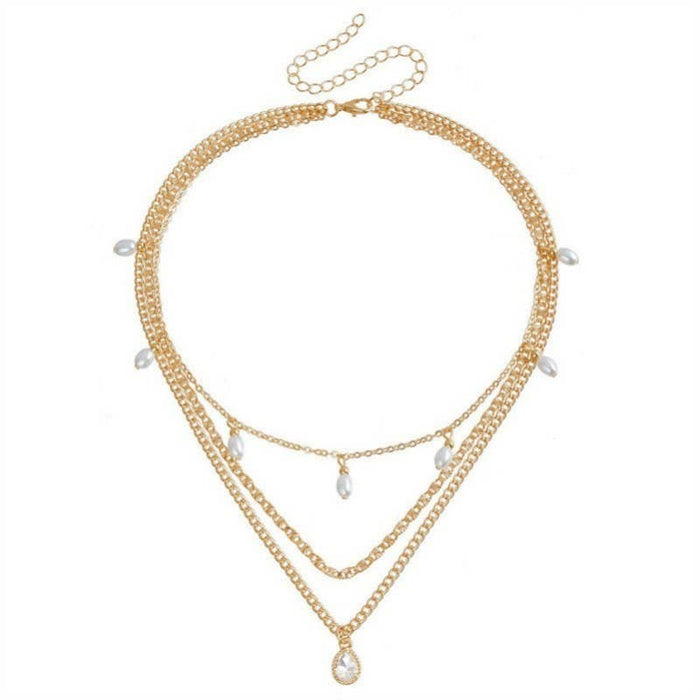 Pearl & Light Layered Necklace