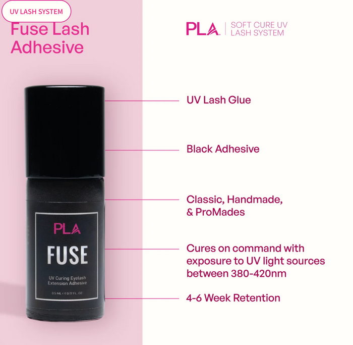 PLA Fuse Soft Cure UV Eyelash Extension Adhesive