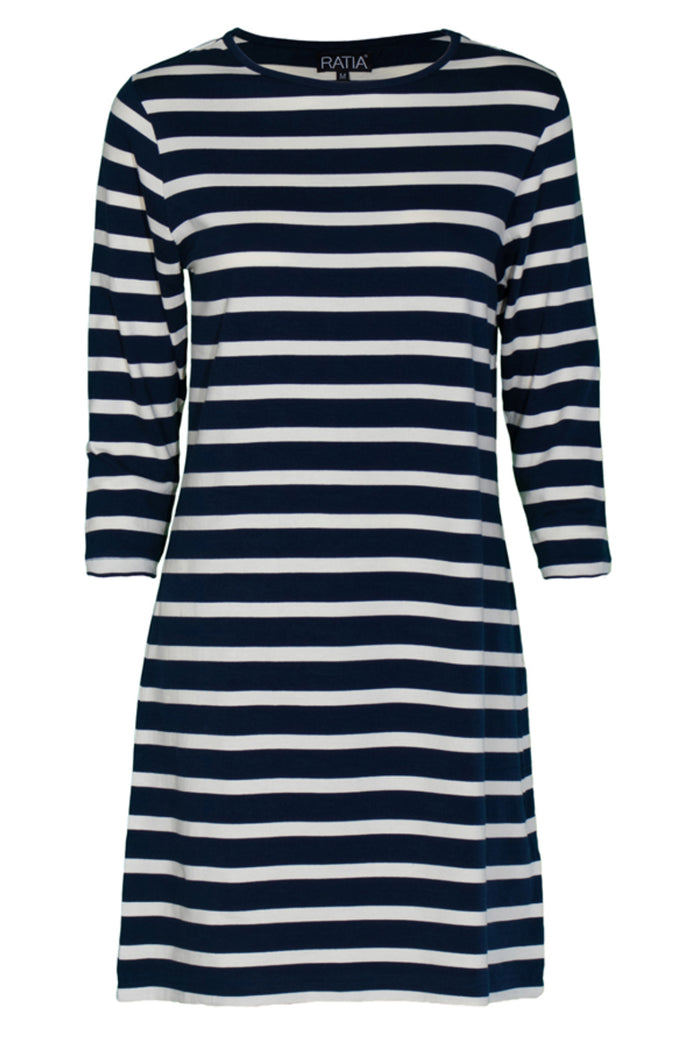 Ratia Dilla Navy Tunic Dress