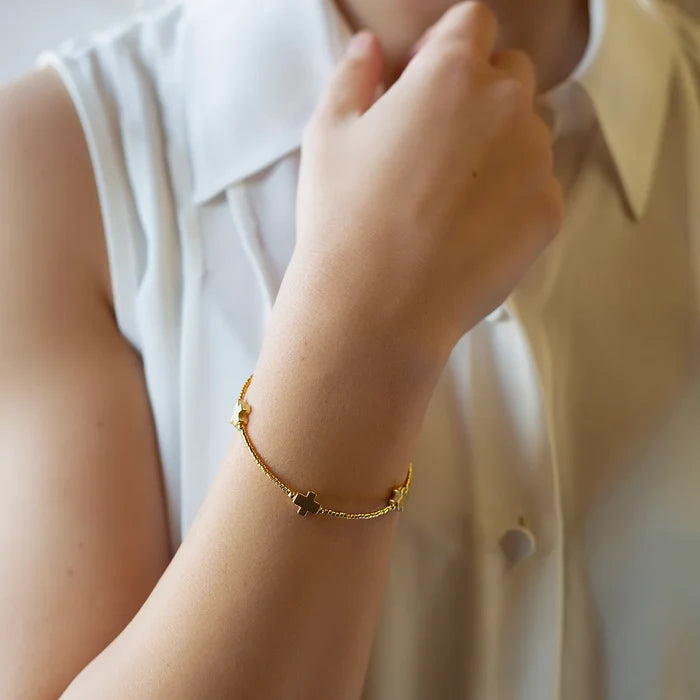 RESTOCK :: Faithful Bangle- Gold