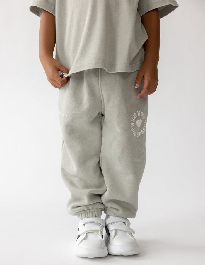RESTOCK :: WWJD Varsity Kids Sweatpant