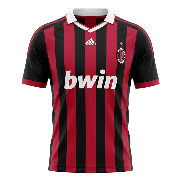Retro Soccer Jersey AC Milan Home 2009/10