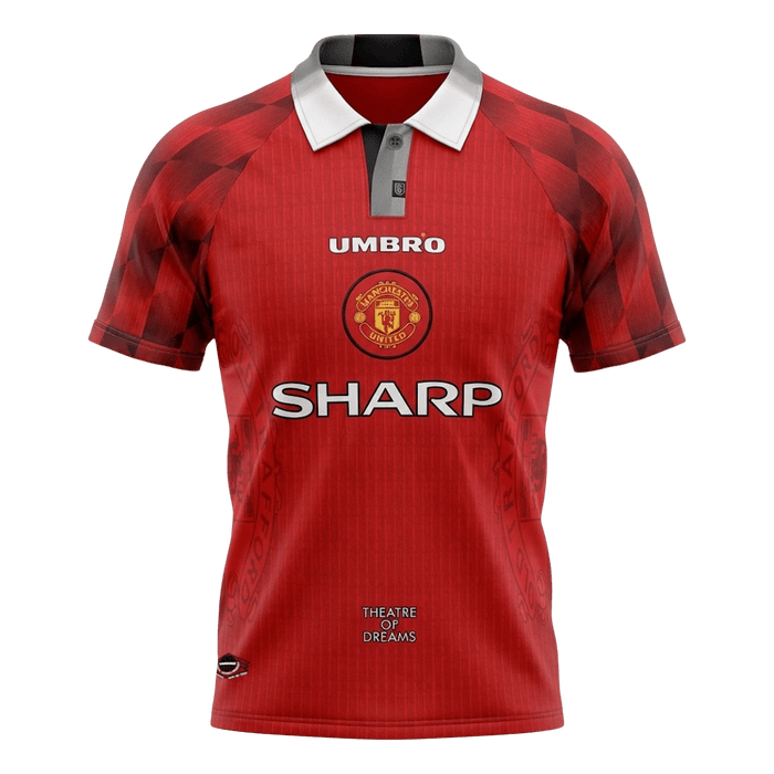 Retro Soccer Jersey Manchester United Home 1996/97