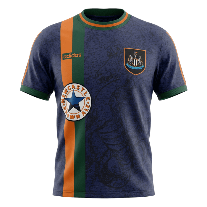 Retro Soccer Jersey Newcastle United Away 1997/98