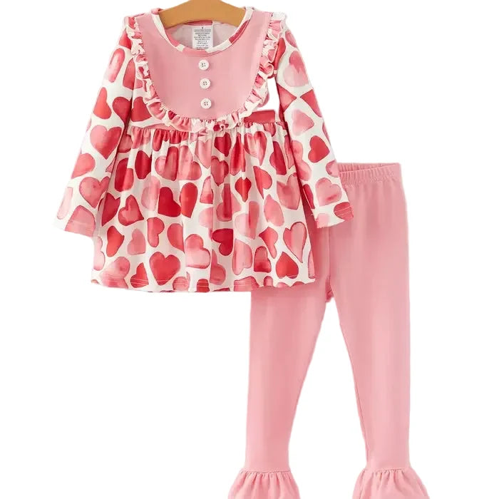 Ruffle Hearts Set
