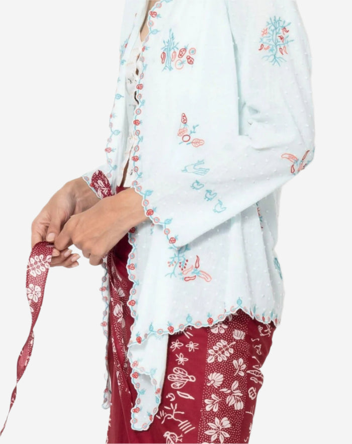 "Sejauh Mata Memandang X Dian Sastrowardoyo" "Tumbuh" - Embroidered Kebaya Encim