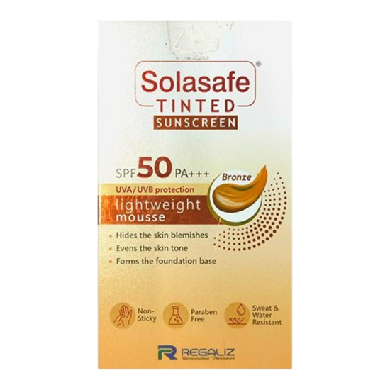 Solasafe Tinted Bronze Sunscreen SPF 50 40gm