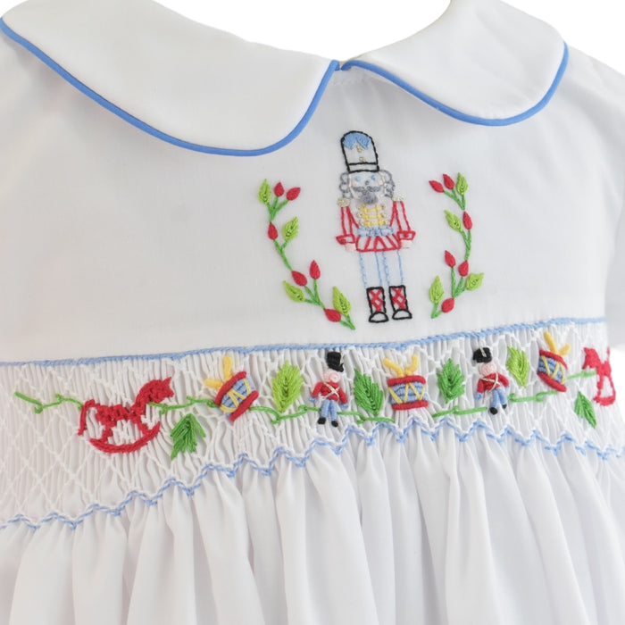 Sugarplum Handsmocked Boy 2-Pc Set