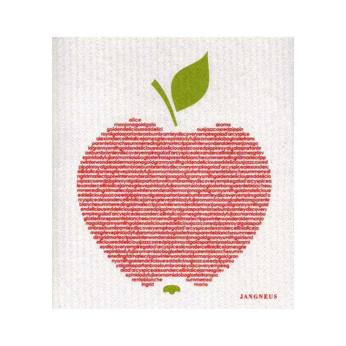 Swedish Dishcloth - Big Apple - Red