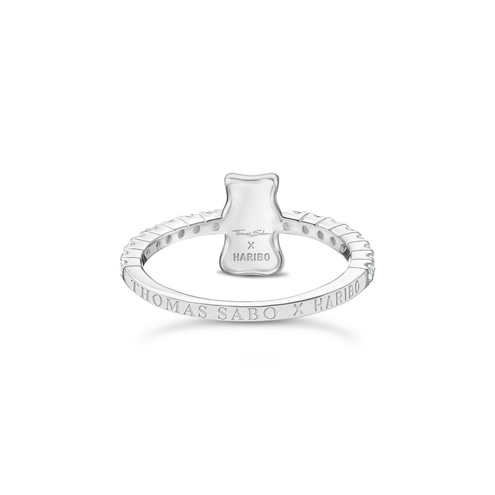 THOMAS SABO Ring with Silver HARIBO goldbear and zirconia