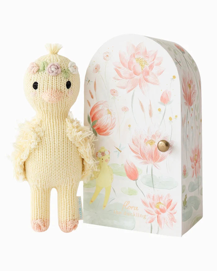 Tiny Flora the Duckling (Mauve)