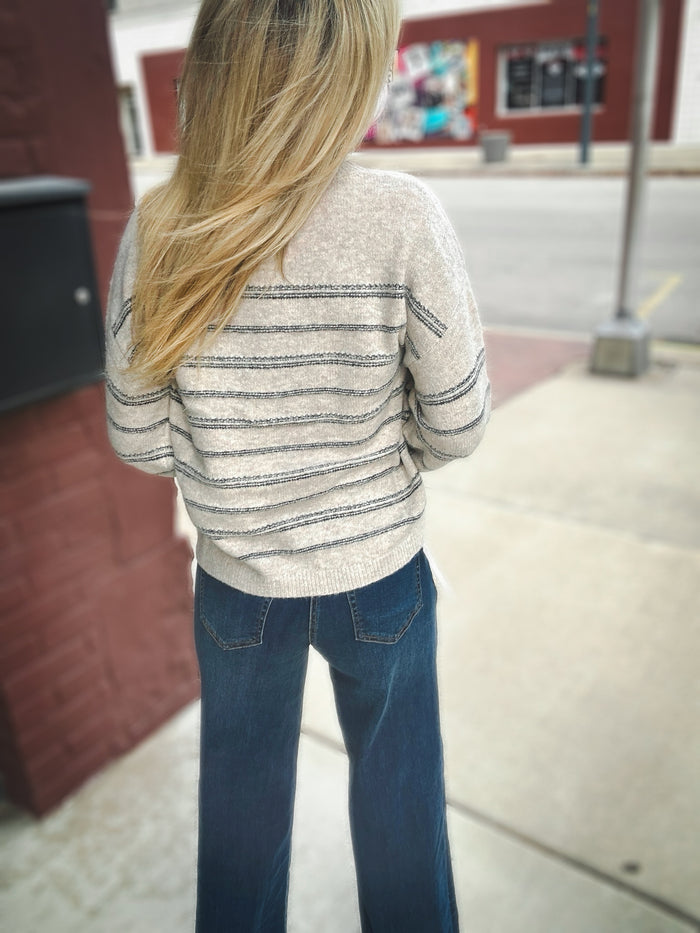Tribal Audrey Pull on Wide Jeans