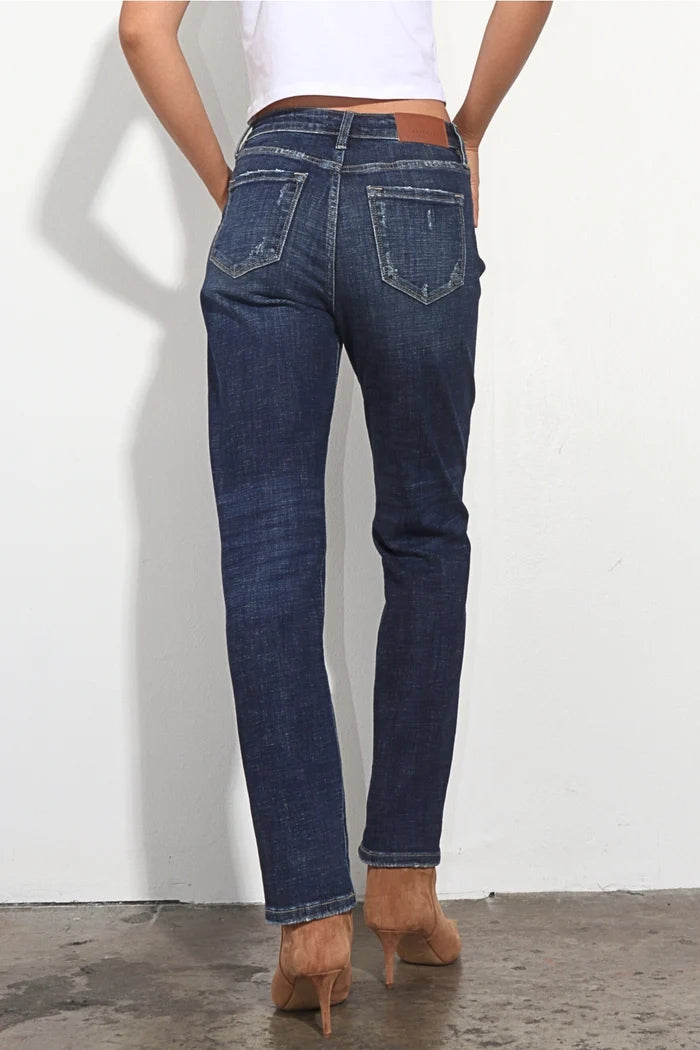 Tummy Control High Rise Straight Legs