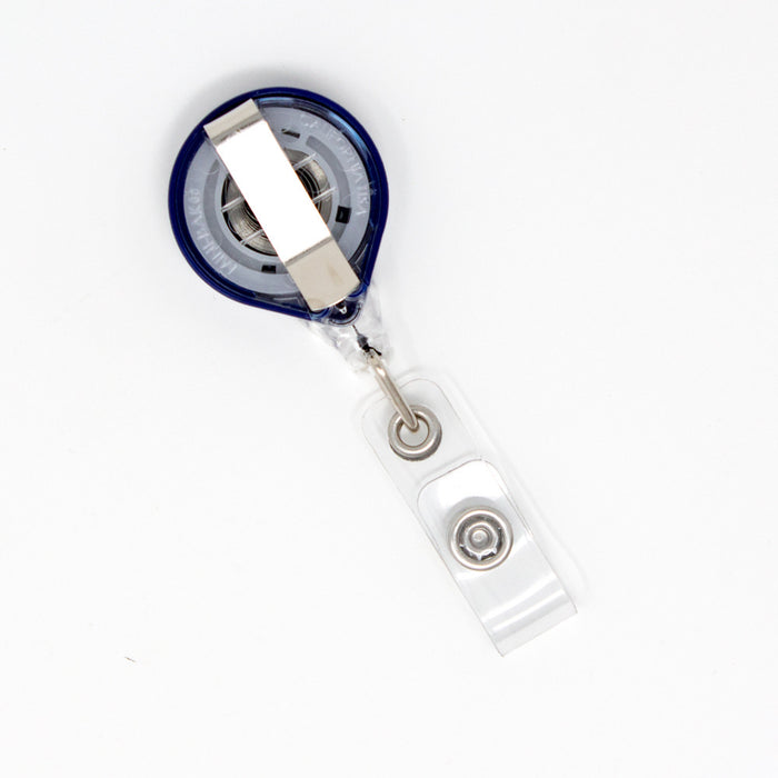 Twist-Free Mini-Bak Badge Reel with Belt Clip, Qty = 25