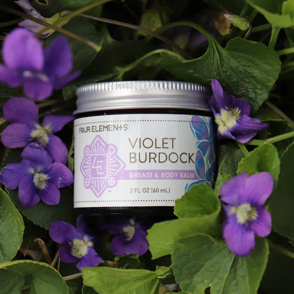Violet Burdock Breast and Body Balm - 2oz