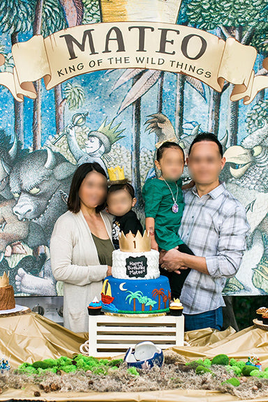 Where The Wild Things Are Party Backdrop