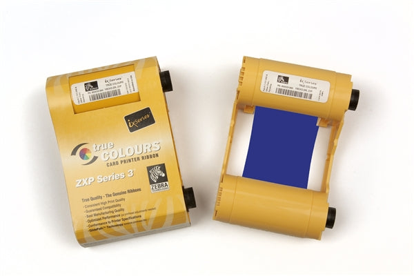 Zebra Load-N-Go Blue Monochrome Ribbon for ZXP Series 3 - ZCD-800033-804