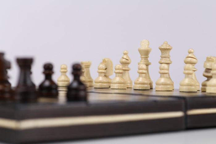 11" Birchwood Magnetic Chess Set - Chess Set - Chess-House