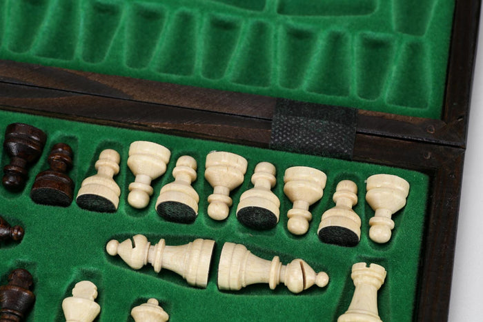 11" Birchwood Magnetic Chess Set - Chess Set - Chess-House