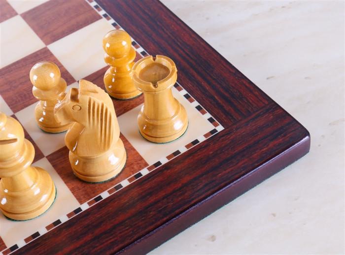 12" Magnetic Travel Chess Set in Rosewood - Chess Set - Chess-House